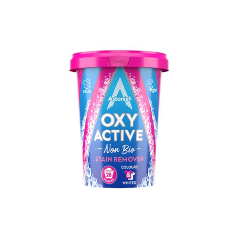 ASTONISH OXY ACTIVE NON BIO STAIN REMOVER 625GM