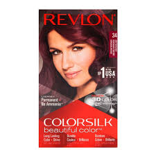 REVLON HAIR COLOR SILK DEEP BURGUNDY 34