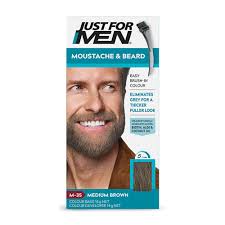 JUST FOR MEN MUSTACHE & BEARD COLOR MEDIUM BROWN M35