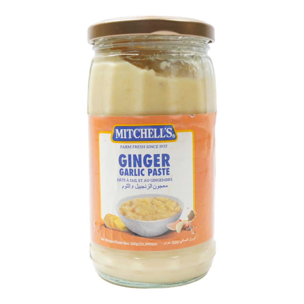 MITCHELLS GINGER GARLIC PASTE 320GM