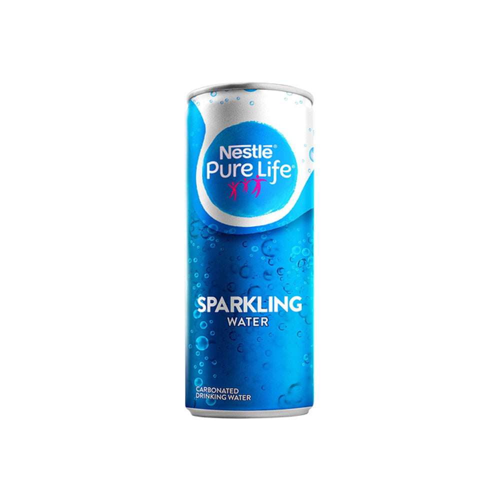 NESTLE SPARKLING WATER CAN 250ML