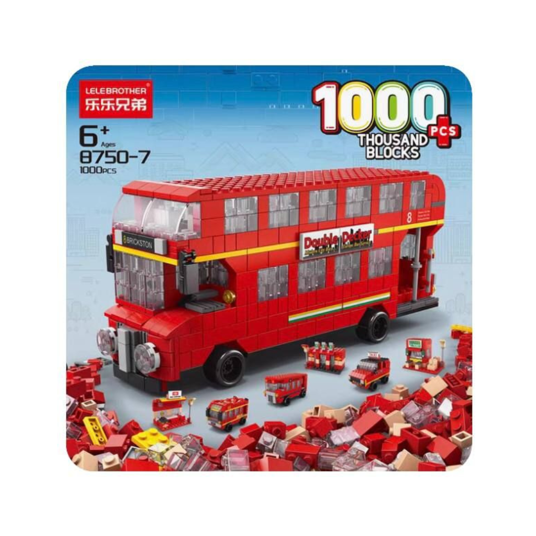 THOUSAND BLOCKS BUS DIY 1000PCS 6IN1 K8857-7