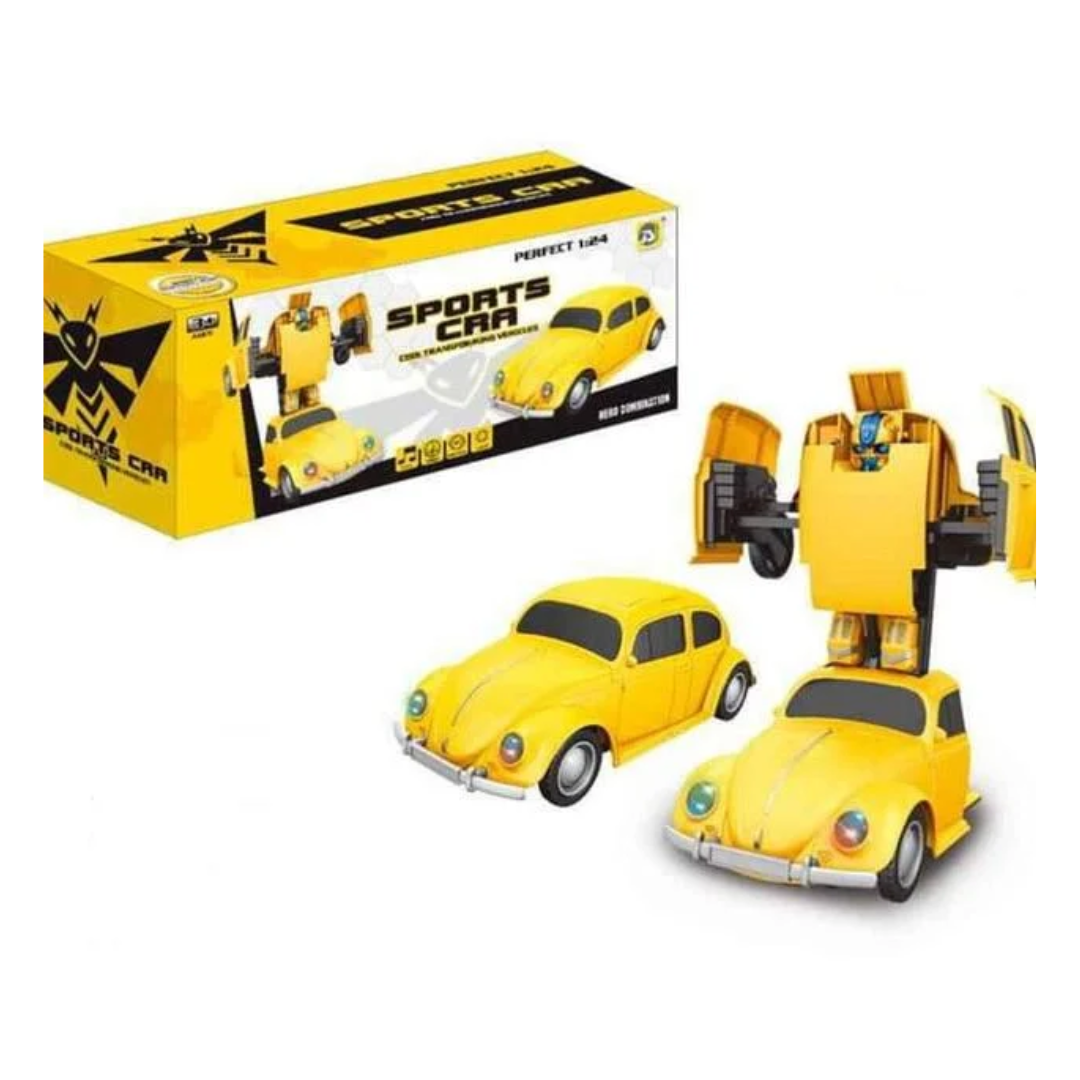 SPORTS CAR TRANSFORMING MUSICAL TOY 9906