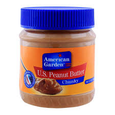 AMERICAN GARDEN PEANUT BUTTER CHUNKY 340GM