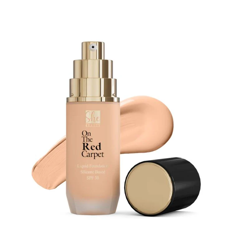 SHE BEAUTY ON THE RED CARPET LIQUID FOUNDATION 30ML