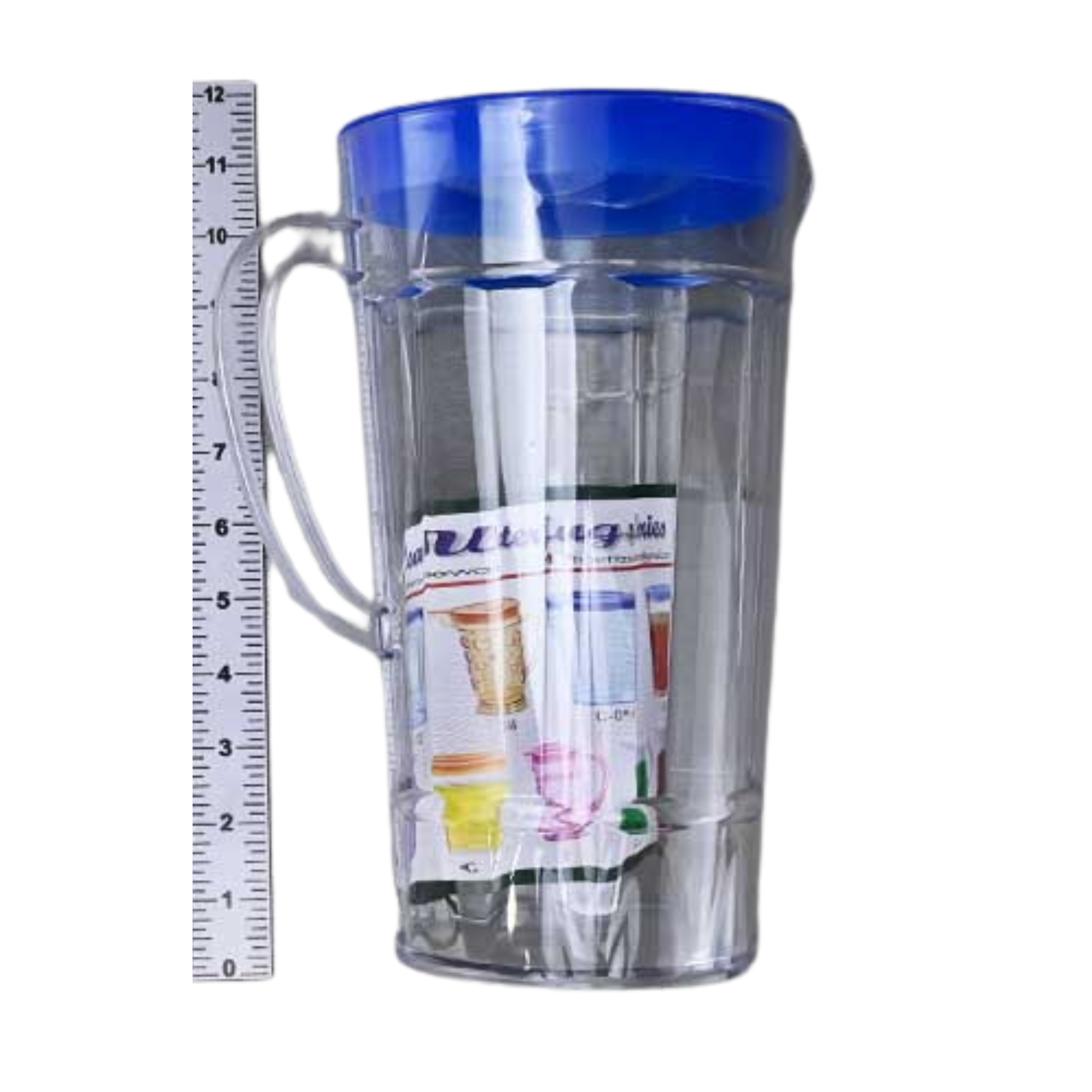 PHONIX TRANSPARENT CLEAR JUG SERIES COLERED LIDS