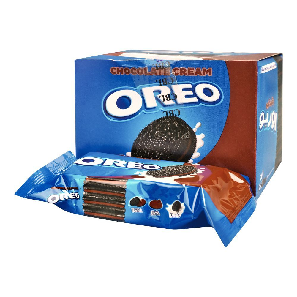 LU OREO CHOCOLATE CREAM BISCUIT 38GM 8PCS BOX