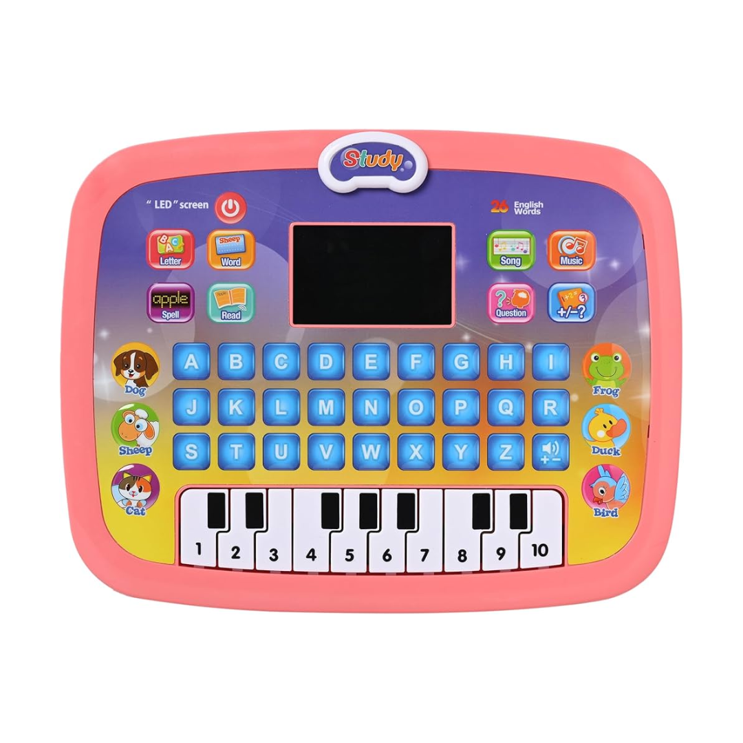 EDUCATIONAL COMPUTER LED SCREEN 26 ENGLISH WORDS PIANO PAD X2020