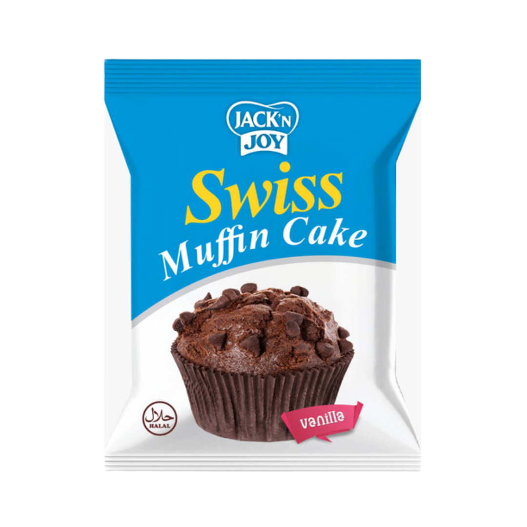 JACK N JOY SWISS MUFFIN CAKE 28GM