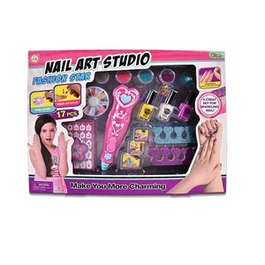 KIDS PLAY NAIL KIT ART STUDIO 868-105