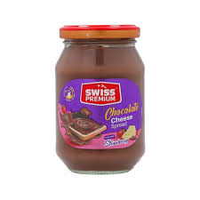 SWISS PREMIUM CHOCOLATE CHEESE STRAWBERRY SPREAD 280GM