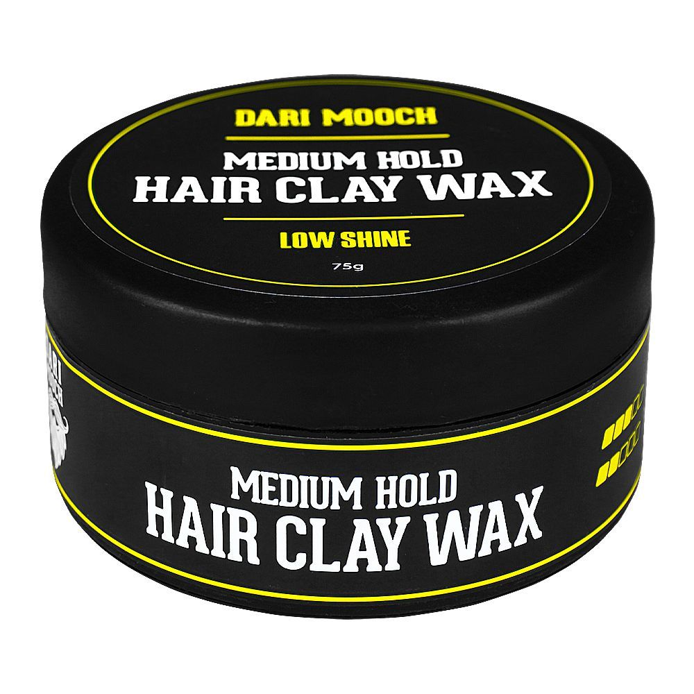 DARI MOOCH MEDIUM HOLD HAIR CLAY WAX LOW SHINE 75GM