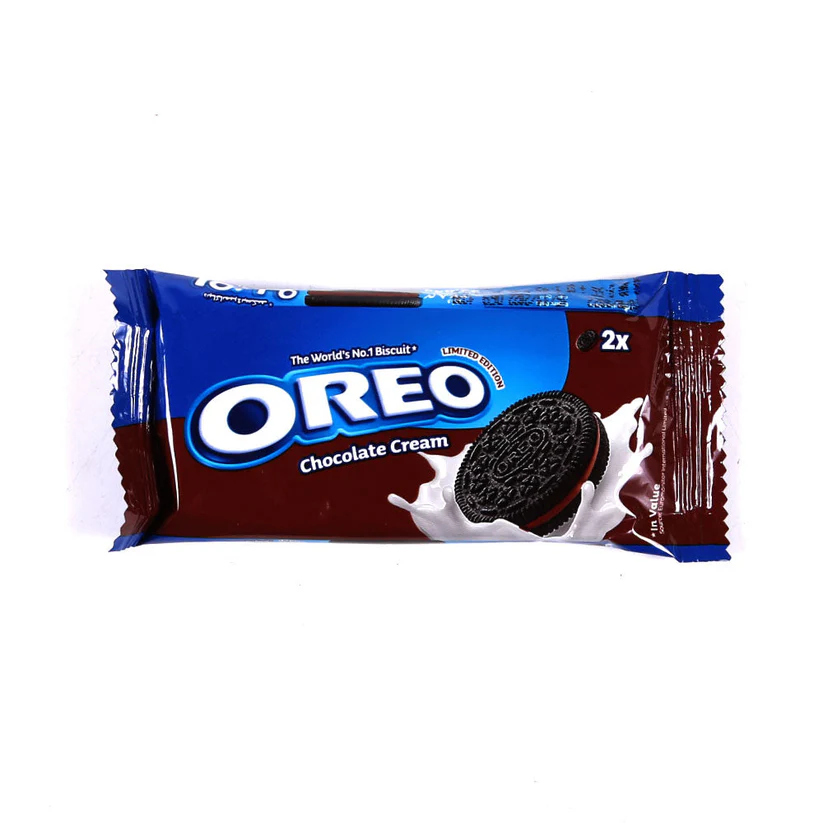 LU OREO CHOCOLATE CREAM BISCUIT 19GM