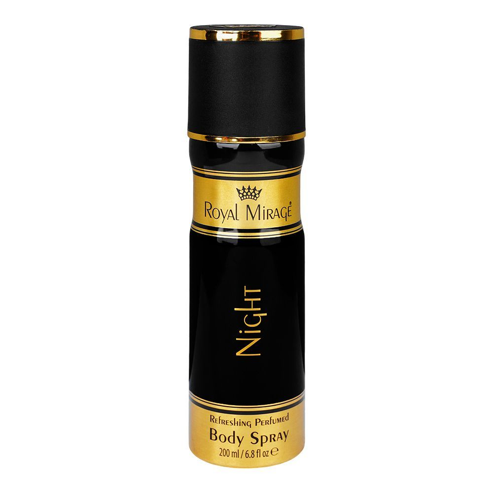 ROYAL MIRAGE BODYSPRAY NIGHT 200ML