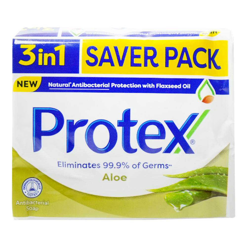 PROTEX SOAP ALOE 130GM 3IN1PACK