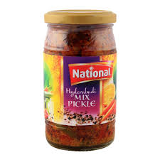 NATIONAL HYDERABADI MIXED PICKLE IN OIL 320GM