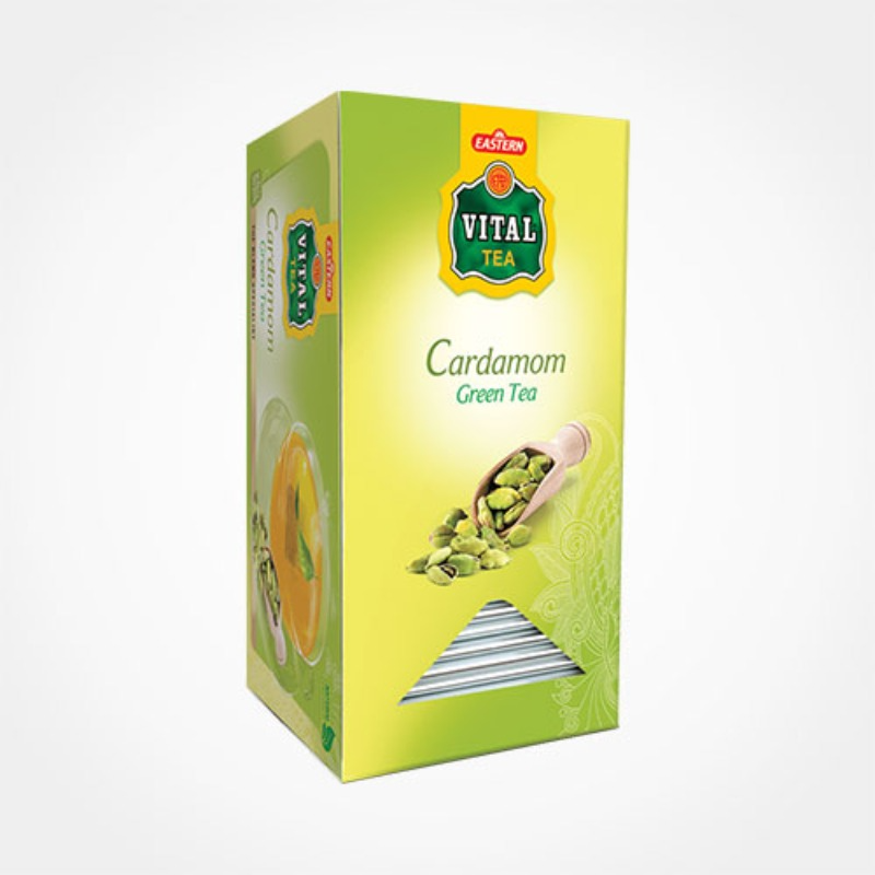 VITAL CARDAMOM GREEN TEA 30BAGS