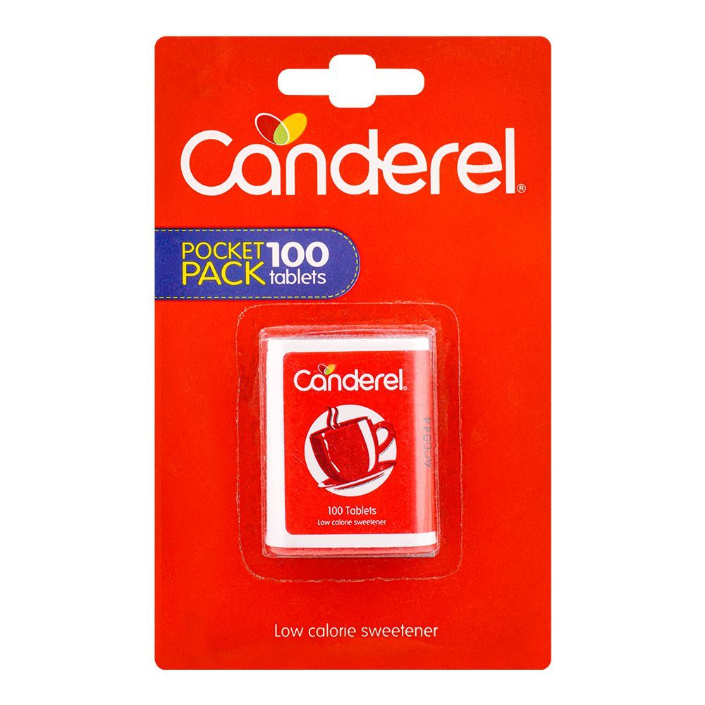 CANDEREL LOW CALORIE SWEETENER POCKET 100 TABLETS