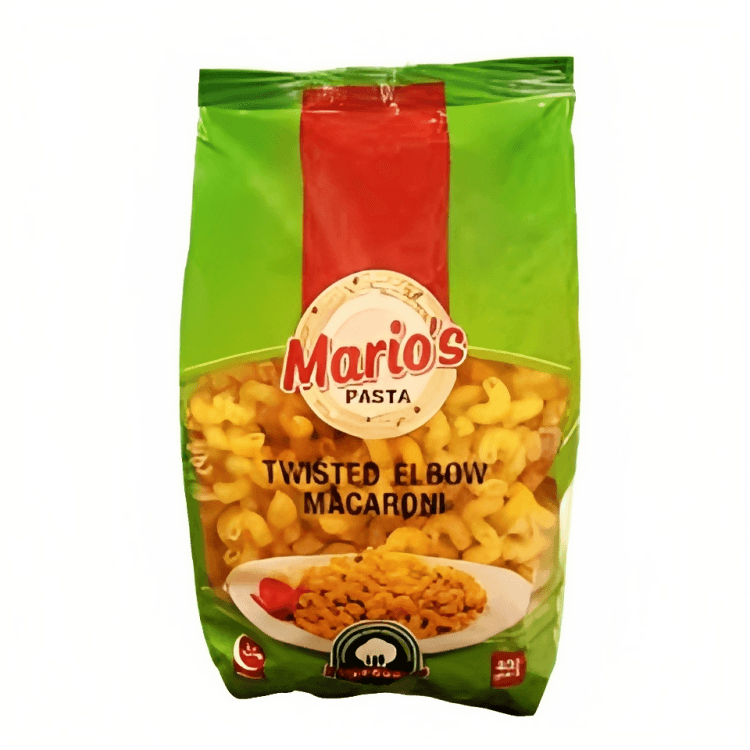 MARIOS PASTA TWISTED ELBOW MACARONI 400GM