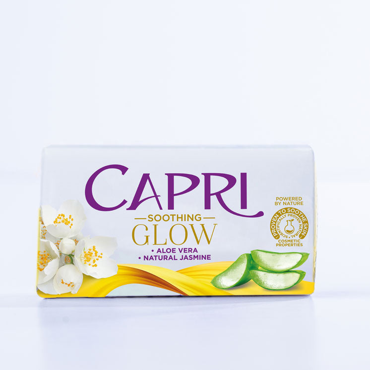 CAPRI SOOTHING GLOW ALOEVERA NATURAL JASMINE 100G