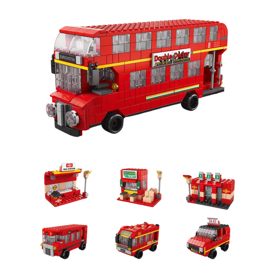 THOUSAND BLOCKS BUS DIY 1000PCS 6IN1 K8857-7