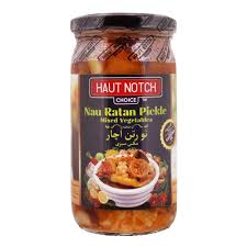 HAUT NOTCH NAU RATAN PICKLE WITH SESAME OIL GLASS JAR 340GM