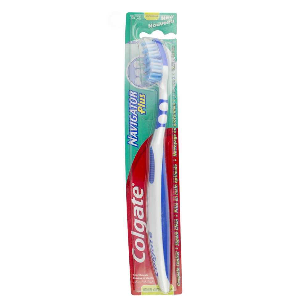 COLGATE TOOTHBRUSH NAVIGATOR PLUS SOFT 1PC