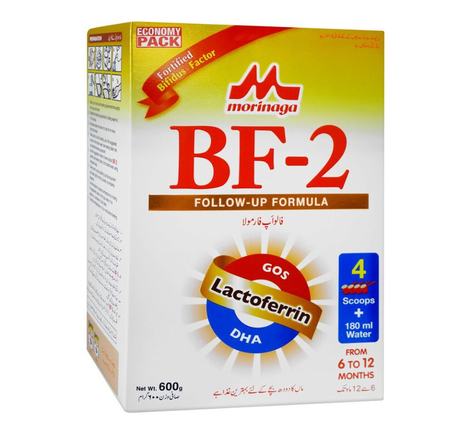 MORINAGA BF-2 FOLLOW-UP FORMULA 600GM 6-12MONTH