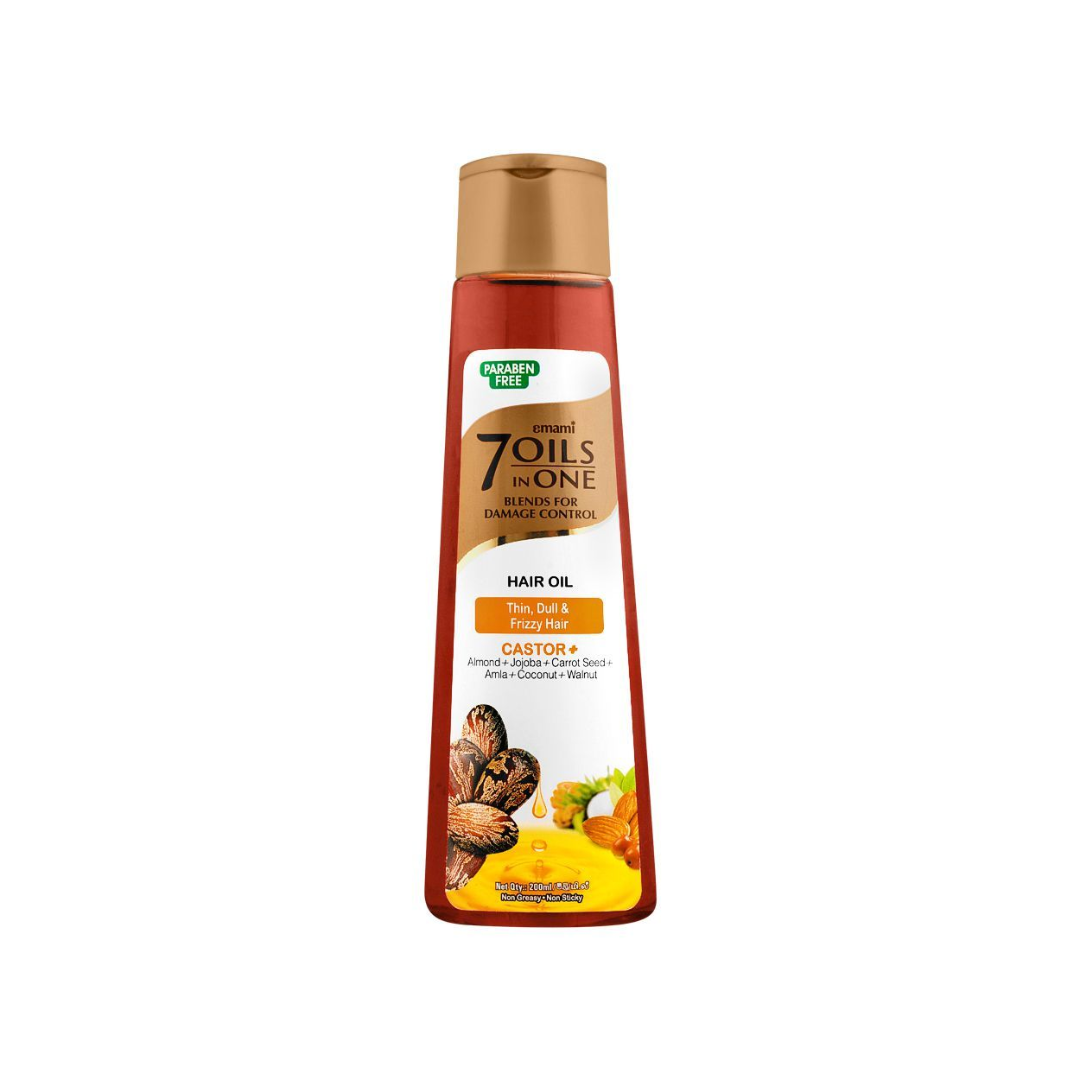 EMAMI 7 OILS IN ONE HAIR OIL CASTOR+ 100ML