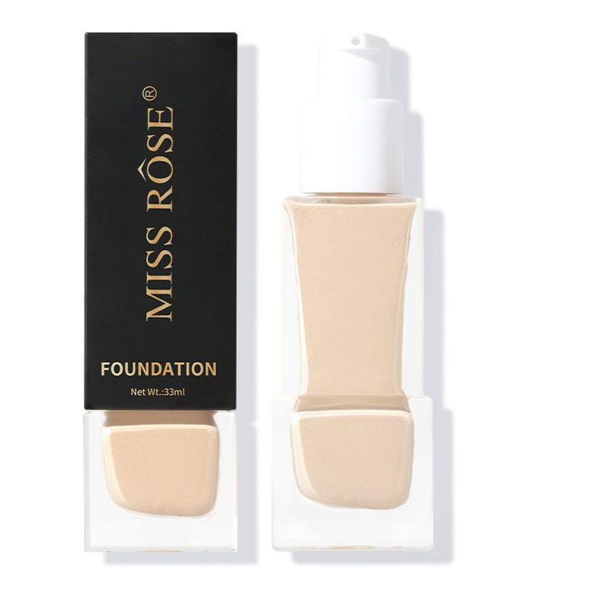 MISS ROSE FOUNDATION IVORY 6 SUPER DOCILE 33ML