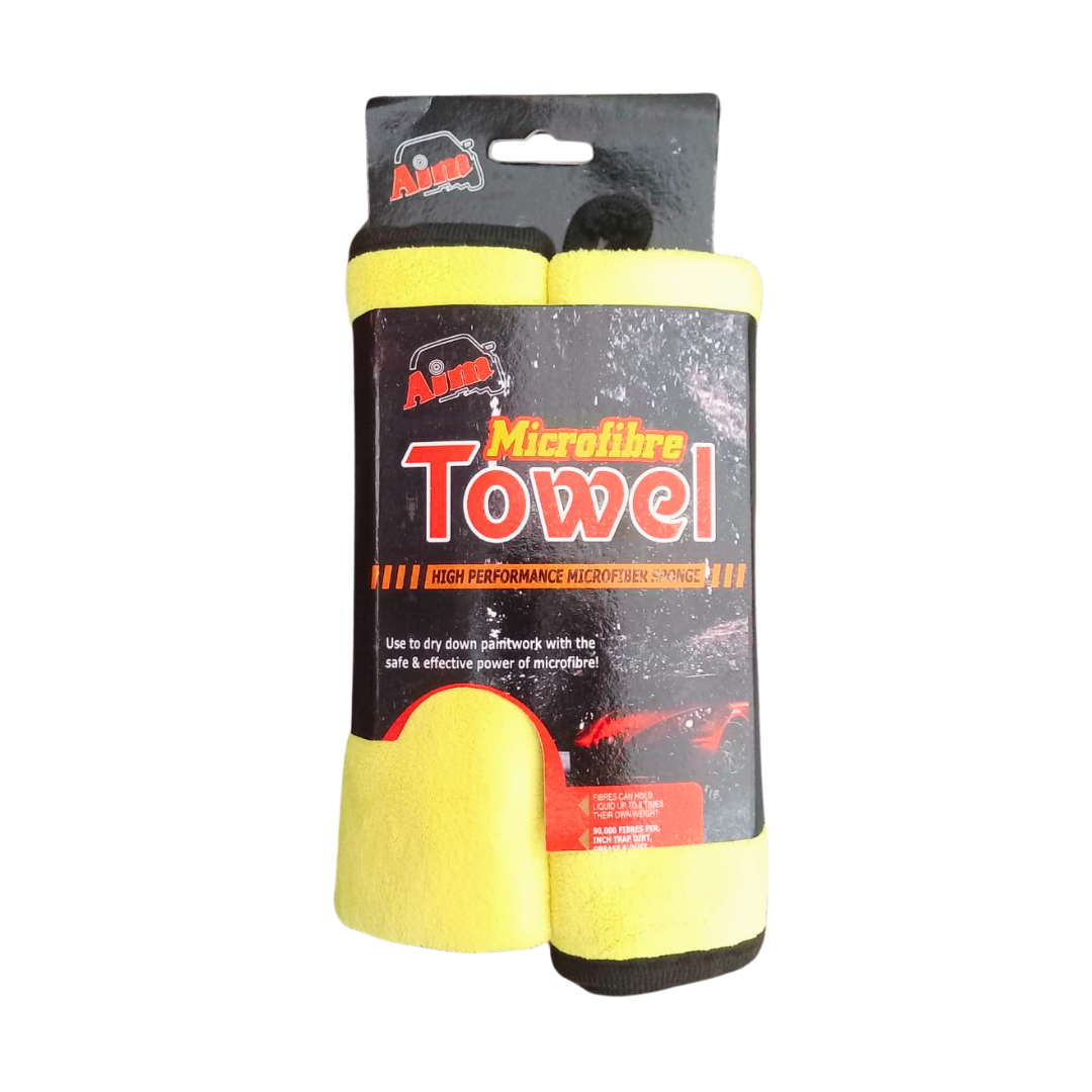 AIM MICROFIBRE TOWEL 2PCS