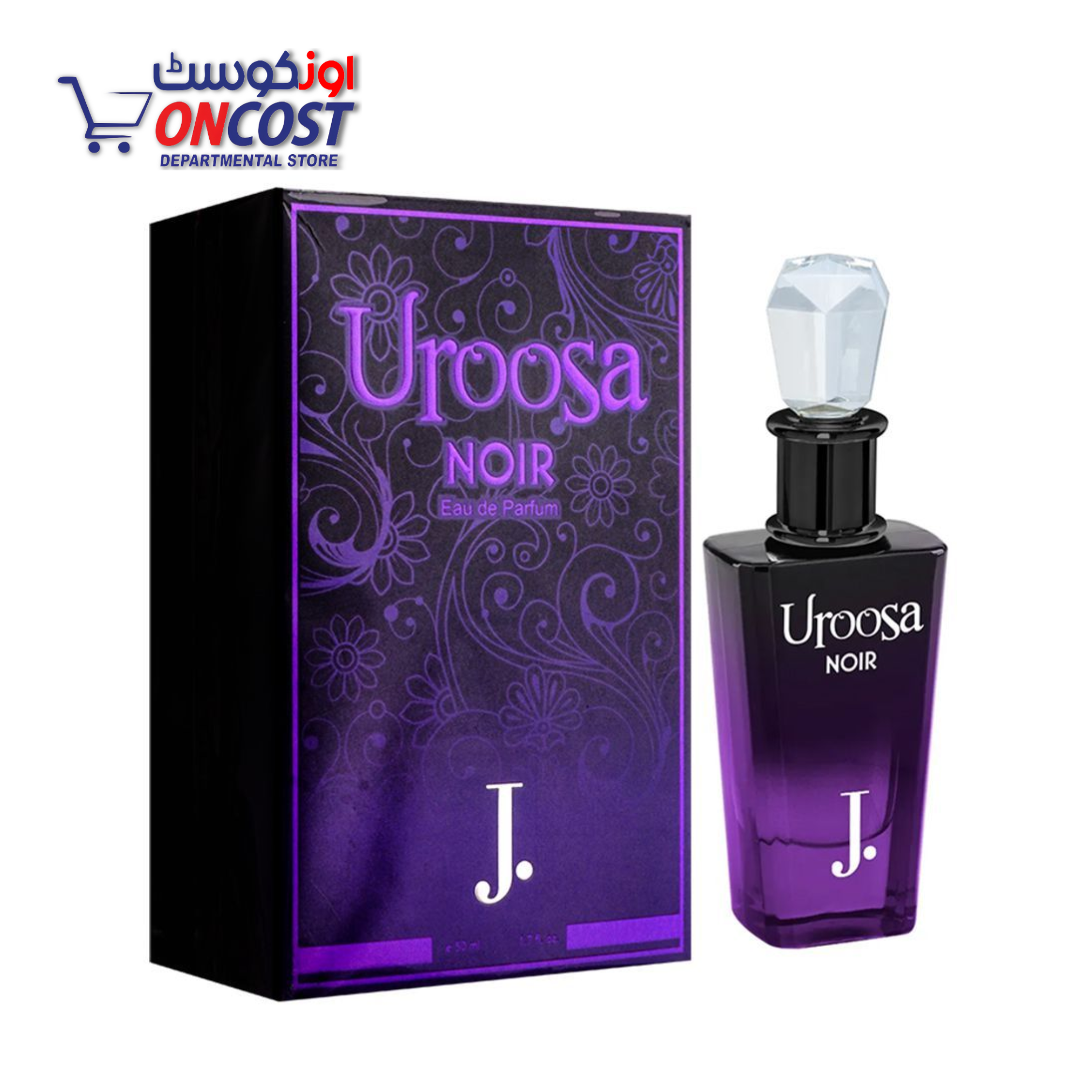 J. UROOSA NOIR PERFUME FOR WOMEN 50ML