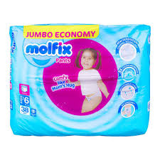 MOLFIX PANTS EXTRA LARGE NO6 38PCS