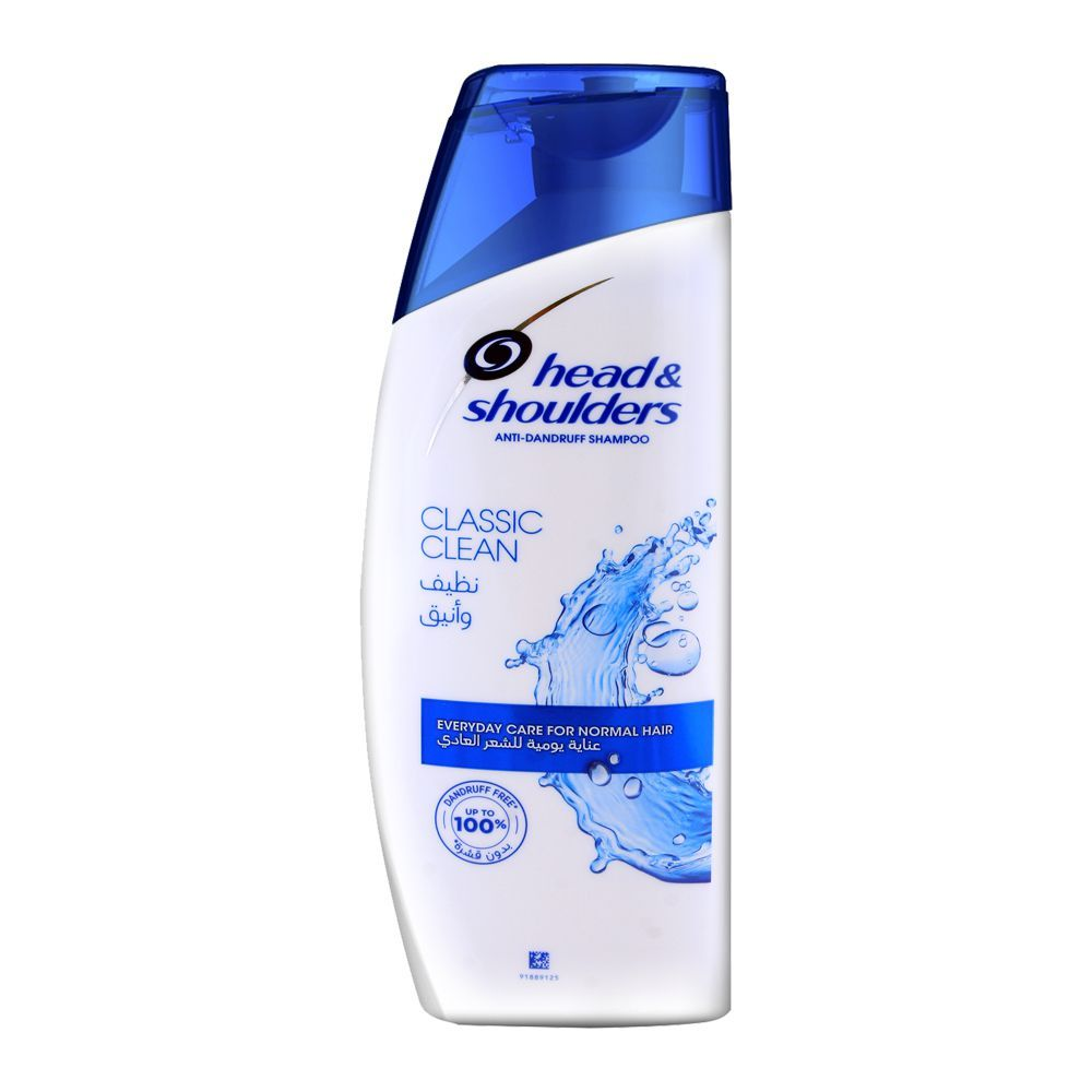 HEAD & SHOULDERS ANTI-DANDRUFF SHAMPOO CLASSIC CLEAN 400ML