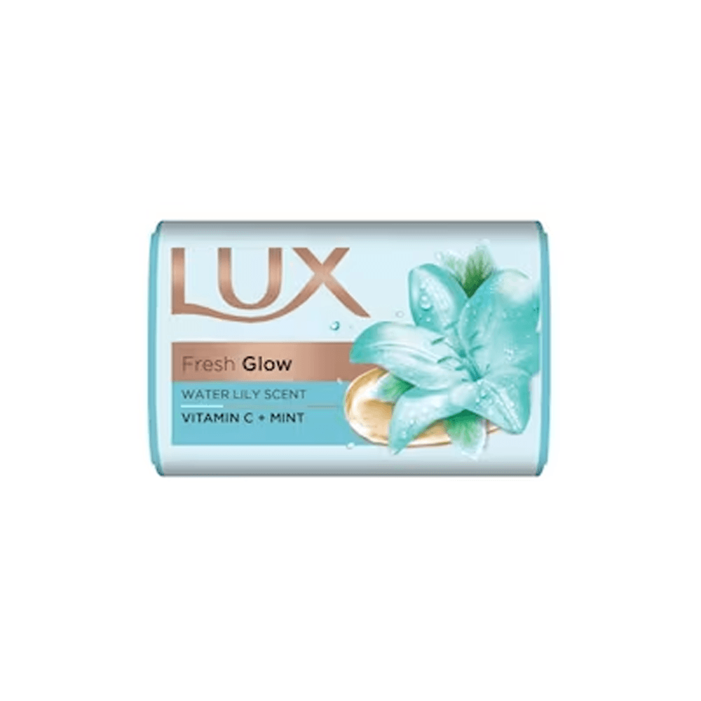 LUX FRESH GLOW WATER LILY SCENT VITAMIN C+MINT 130GM