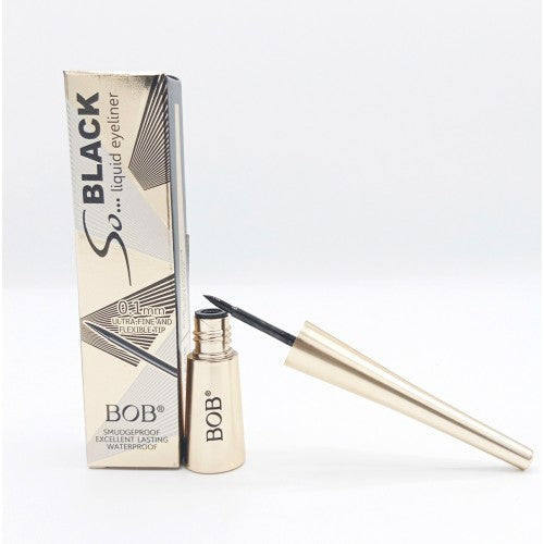 BOB BLACK LIQUID EYELINER WATERPROOF 4ML