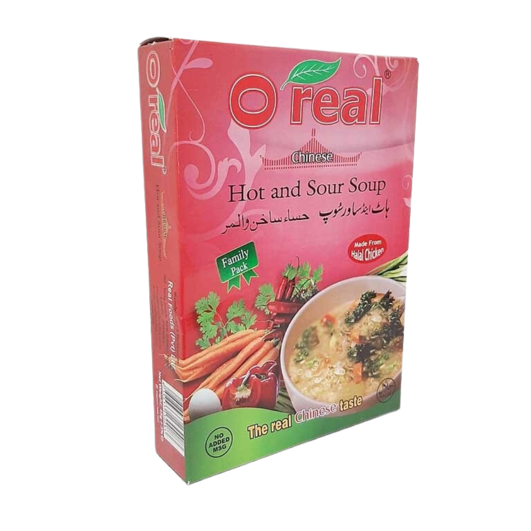 O REAL CHINESE HOT AND SOUR SOUP 45GM