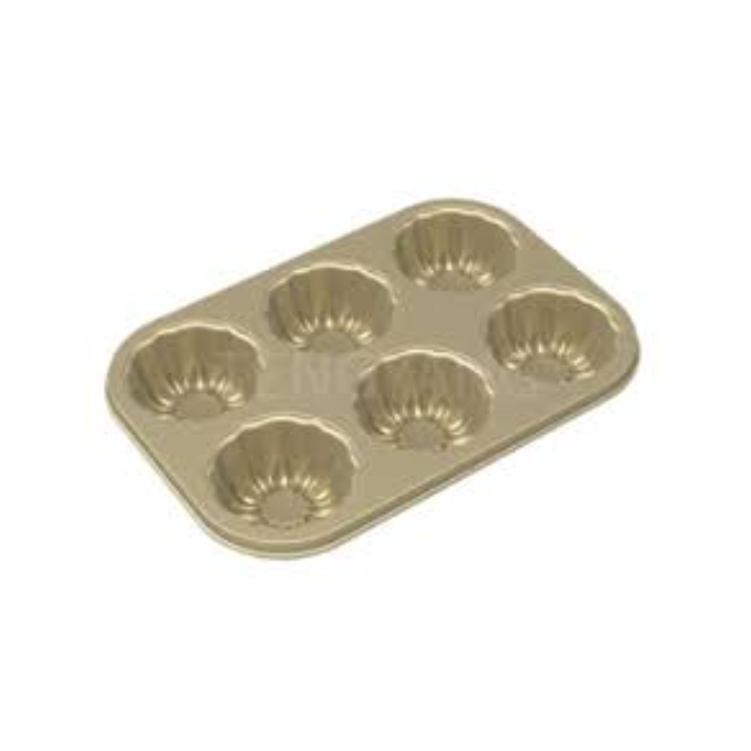 BAKER'S SECRET 6 CUPS MUFFIN TRAY