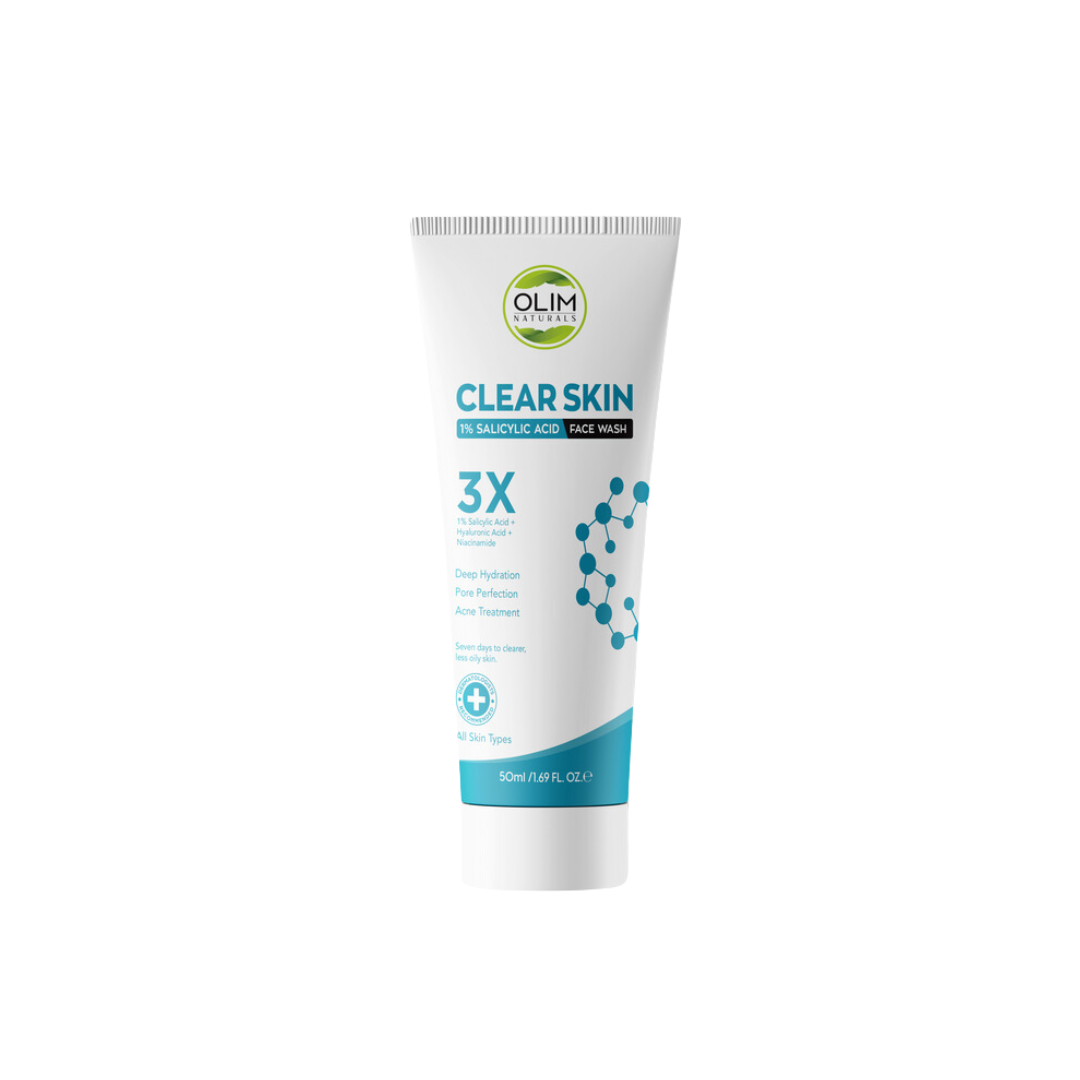 OLIM CLEAR SKIN 1% SALICYLIC ACID FACE WASH 100ML