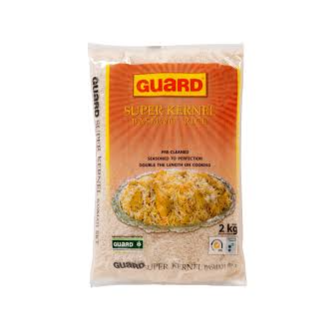 GUARD SUPER KERNEL BASMATI RICE 2KG