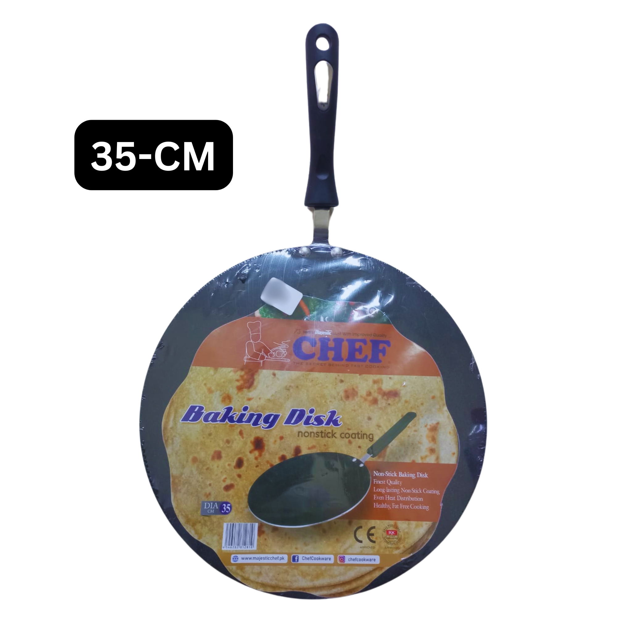 CHEF MAJESTIC NON STICK BAKING DISH TAWA 35CM