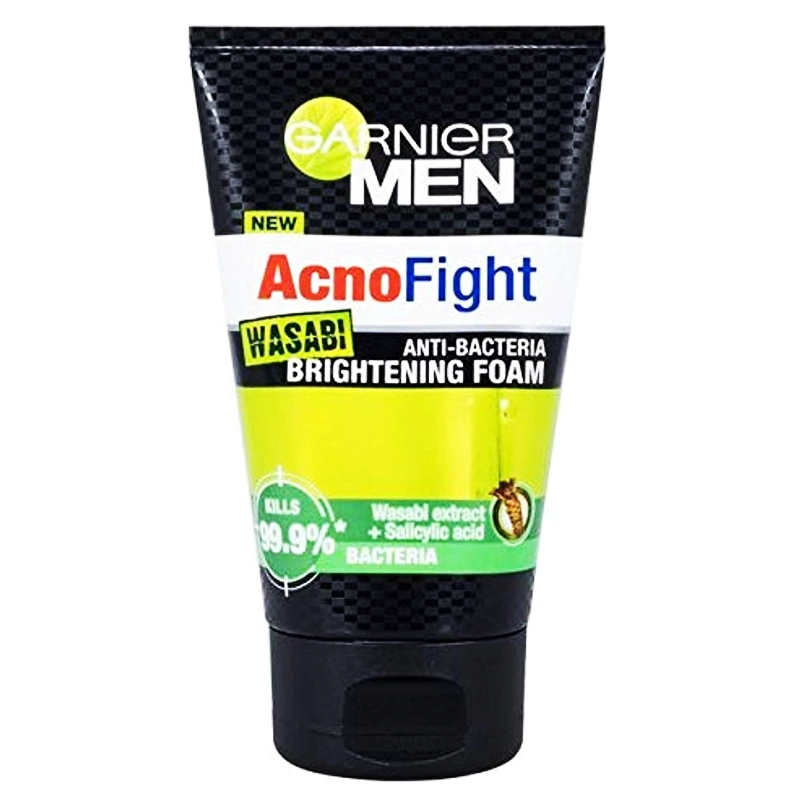 GARNIER ACNO FIGHT WASABI ANTI-BACTERIA BRIGHTENING FOAM 100ML