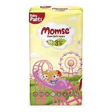 MOMSE BABY PANTS JUMBO PACK MEDIUM 56PCS