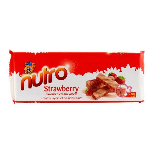 NUTRO KREME WAFERS STRAWBERRY FLAVOURED 75GM