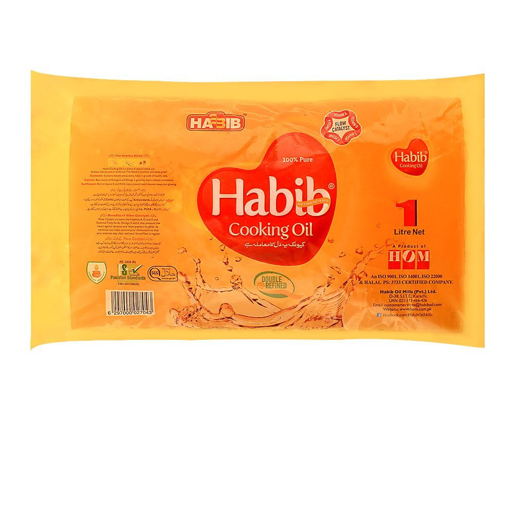 HABIB COOKING OIL 1KG POUCH