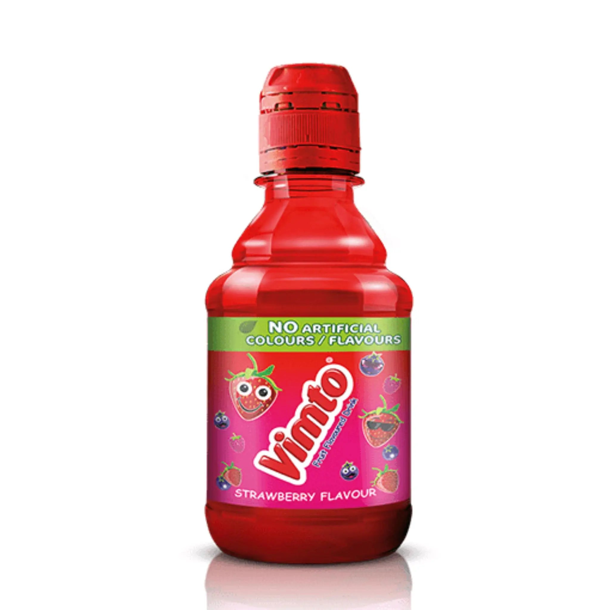 VIMTO STRAWBERRY FLAVOUR FRUIT DRINK 250ML