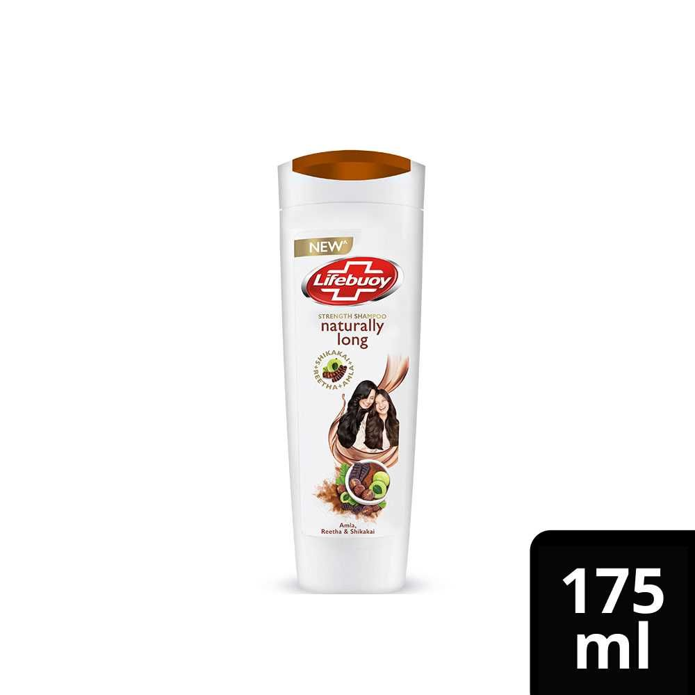 LIFEBUOY NATURALLY LONG AMLA REETHA SHIKAKAI SHAMPOO 170ML