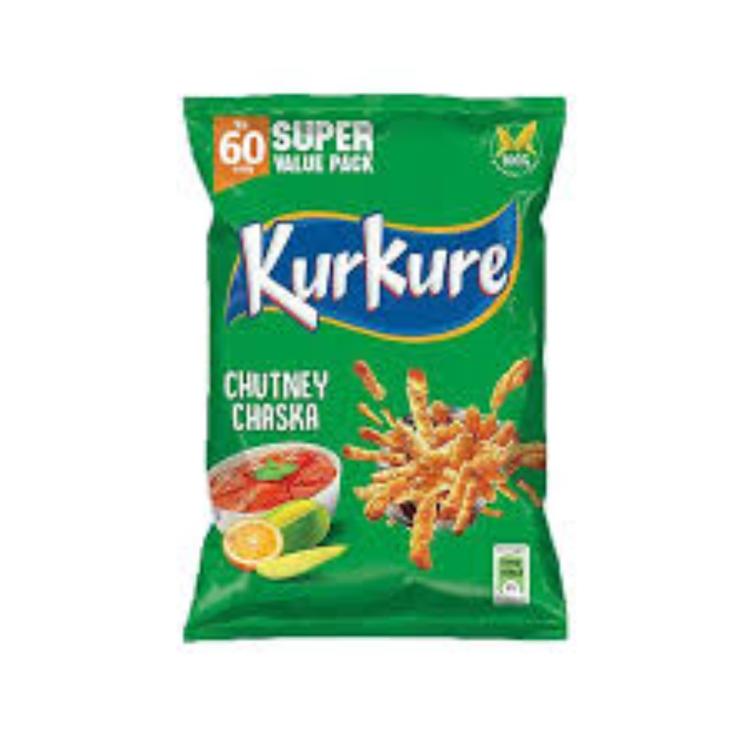 KURKURE CHUTNEY CHASKA 60GM