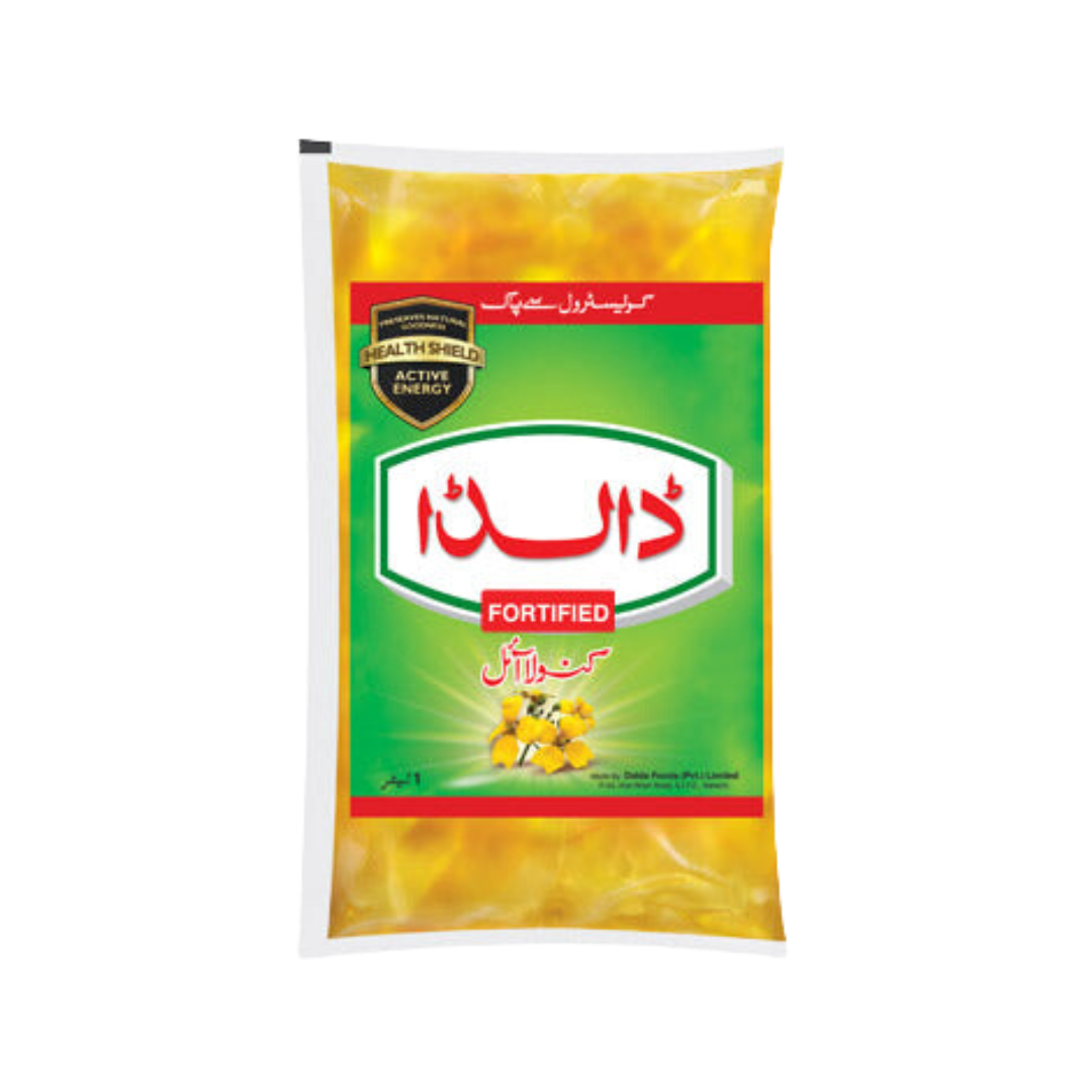 DALDA CANOLA OIL 1LTR POUCH