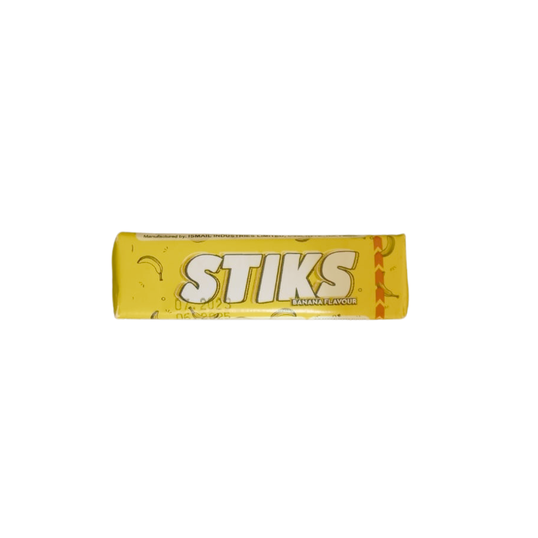 STIKS BANANA FAVOUR GUM